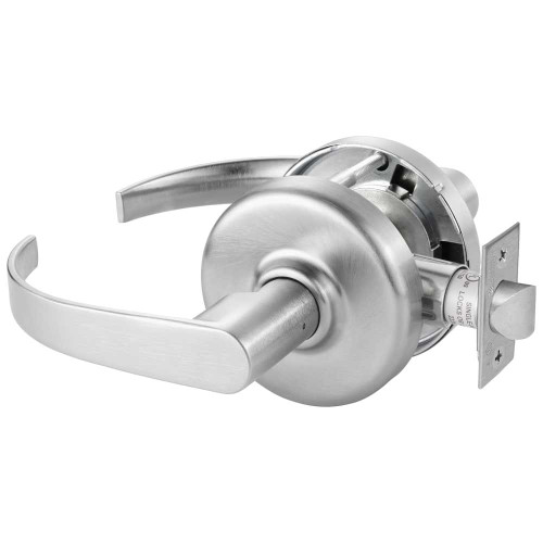Corbin Russwin CL3810 PZD 626 Grade 2 Passage or Closet Cylindrical Lock Princeton Lever Satin Chrome Finish Non-handed CL3810 PZD 626