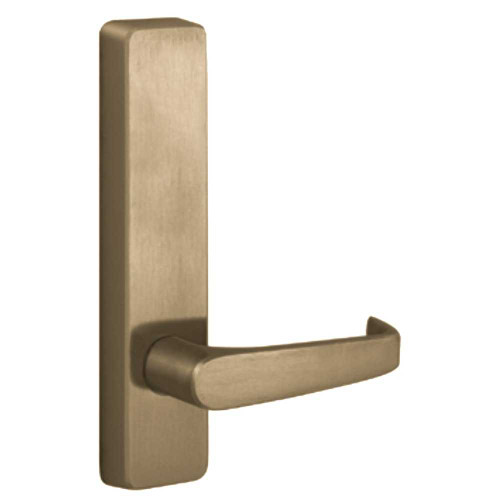 PHI 2902A 630 RHR Apex Series Narrow Stile Trim Exit Only Dummy Trim A Design Lever Right Hand Reverse Satin Stainless Steel 2902A 630 RHR