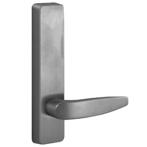 PHI 2902B 630 LHR Apex Series Narrow Stile Trim Exit Only Dummy Trim B Design Lever Left Hand Reverse Satin Stainless Steel
