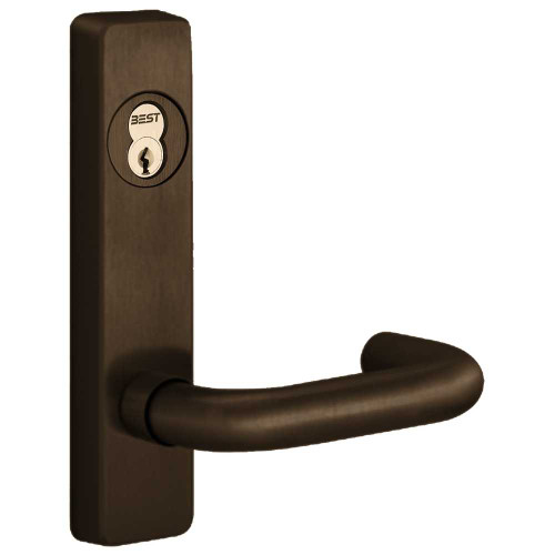 PHI 2903C 613 RHR Apex Series Narrow Stile Trim Key Retracts Latchbolt C Design Lever Right Hand Reverse Dark Oxidized Satin Bronze Oil Rubbed 2903C 613 RHR