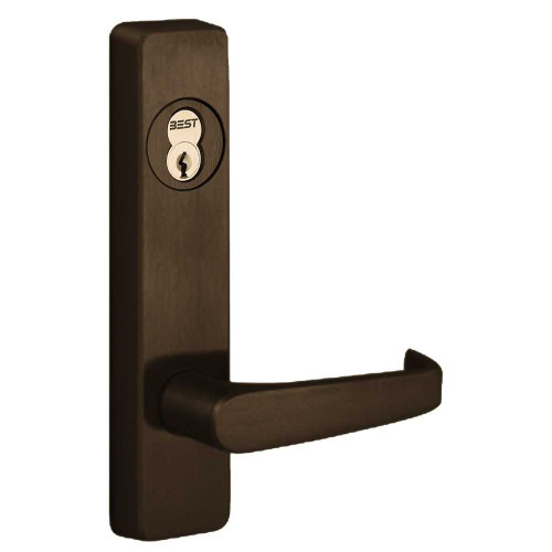 PHI 2908A 613 RHR Apex Series Narrow Stile Trim Key Controls Lever A Design Lever Right Hand Reverse Dark Oxidized Satin Bronze Oil Rubbed 2908A 613 RHR