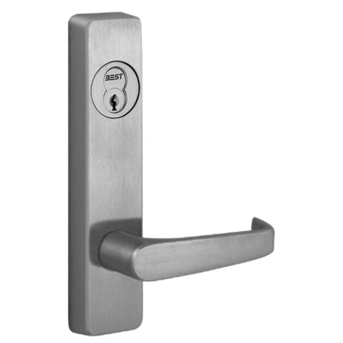 PHI 2908A 630 RHR Apex Series Narrow Stile Trim Key Controls Lever A Design Lever Right Hand Reverse Satin Stainless Steel 2908A 630 RHR