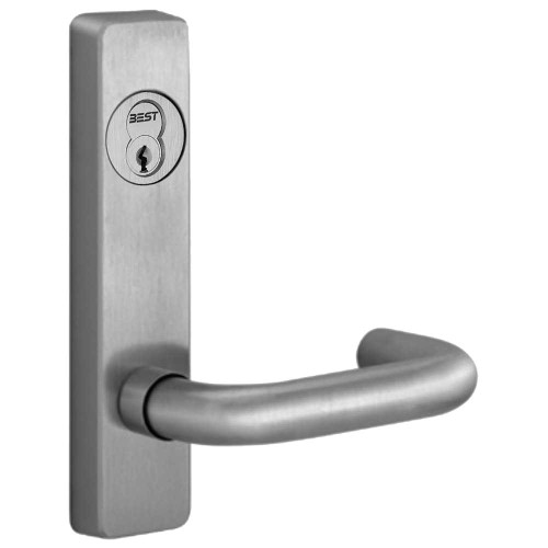 PHI 2908C 630 RHR Apex Series Narrow Stile Trim Key Controls Lever C Design Lever Right Hand Reverse Satin Stainless Steel 2908C 630 RHR