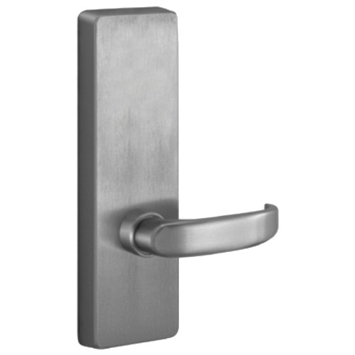 PHI 4902D 630 RHR Apex and Olympian Series Wide Stile Trim Exit Only Dummy Trim D Lever Design Left Hand Reverse Satin Stainless Steel