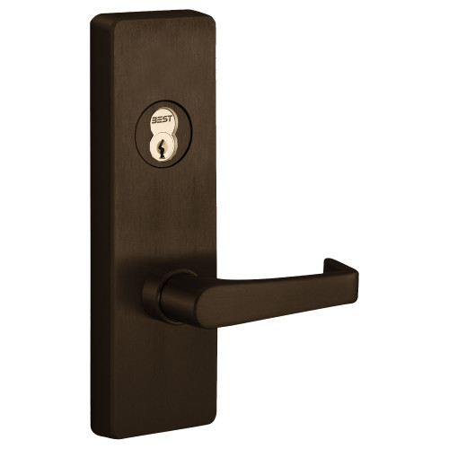 PHI 4903A 613 LHR Apex and Olympian Series Wide Stile Trim Key Retracts Latchbolt A Lever Design Left Hand Reverse Dark Oxidized Satin Bronze Oil Rubbed