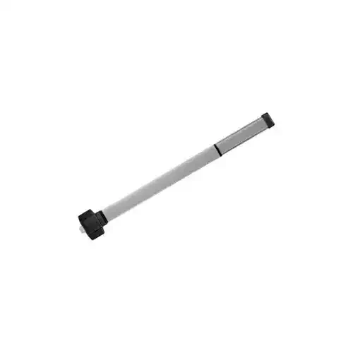 PHI 5101 689 36 Grade 1 Rim Exit Device Wide Stile Pushpad 36 Device Exit Only Function Hex Key Dogging Aluminum Painted Finish Non-Handed 5101 689 36