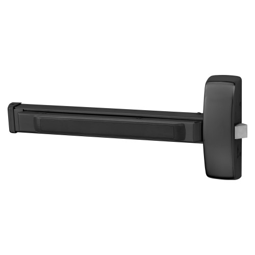 Sargent 12-8876E 20D Grade 1 Rim Exit Bar Wide Stile Pushpad 32 Fire-Rated Device Device to Accept Electrified Trim Function Less Dogging Dark Oxidized Statuary Bronze Clear Coated Finish Field Reversible