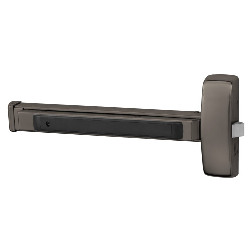 Sargent 8873E 10BL Grade 1 Rim Exit Bar Wide Stile Pushpad 32 Device Device to Accept Electrified Trim Function Hex Key Dogging Oxidized Satin Bronze Relieved Clear Coated Finish Field Reversible