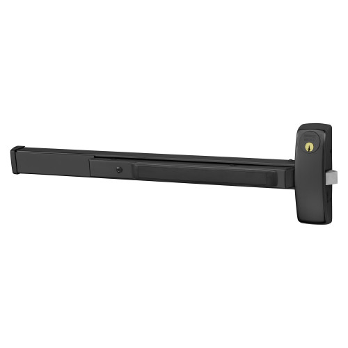 Sargent 8816J RHR 20D Grade 1 Rim Exit Bar Wide Stile Pushpad 42 Device Classroom Security Function Hex Key Dogging Dark Oxidized Statuary Bronze Clear Coated Finish Right Hand Reverse