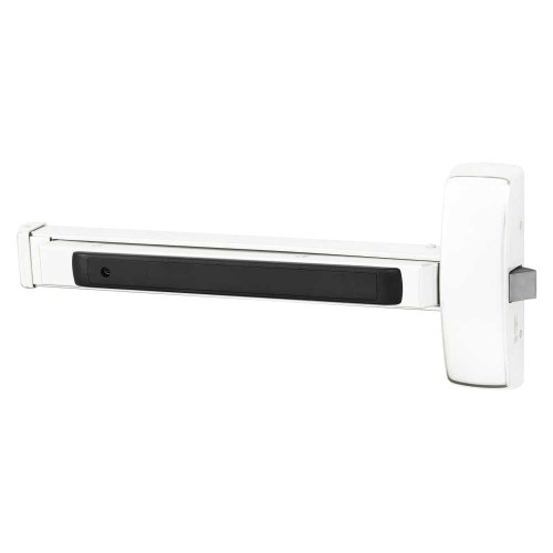Sargent 8813E WSP Grade 1 Rim Exit Bar Wide Stile Pushpad 32 Device Classroom Function Hex Key Dogging White Suede Powder Coat Finish Field Reversible 8813E WSP
