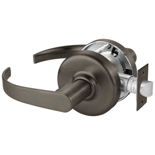 Corbin Russwin CL3810 PZD 613 Grade 2 Passage or Closet Cylindrical Lock Princeton Lever Oil Rubbed Bronze Finish Non-handed CL3810 PZD 613