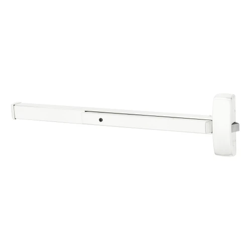 Sargent 19-8816J RHR WSP Grade 1 Rim Exit Bar Wide Stile Pushpad 42 Device Classroom Security Function Hex Key Dogging Less Lexan Push Pad Touchbar White Suede Powder Coat Finish Right Hand Reverse 19-8816J RHR WSP