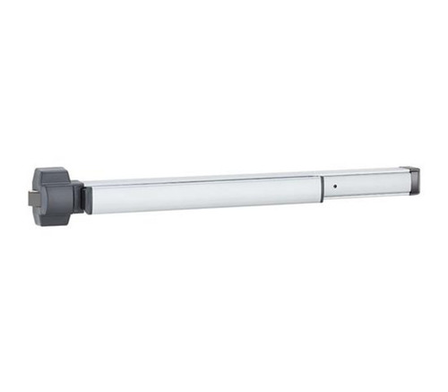 PHI FL5101 689 48 Grade 1 Fire Rated Rim Exit Device Wide Stile Pushpad 48 Device Exit Only Function Aluminum Painted Finish Non-Handed FL5101 689 48