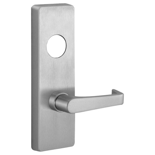 PHI M4908A 630 RHR Apex and Olympian Series Wide Stile Trim Key Controls Lever A Lever Design Right Hand Reverse Requires 1-1/4 In Mortise Type Cylinder Satin Stainless Steel M4908A 630 RHR