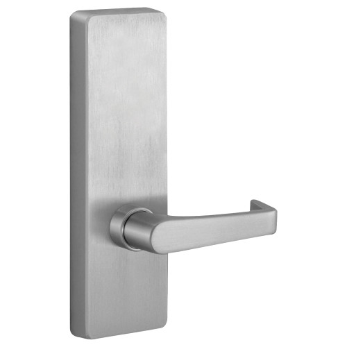 PHI M4914A 630 LHR Apex and Olympian Series Wide Stile Trim Lever Always Active A Lever Design Left Hand Reverse Requires 1-1/4 In Mortise Type Cylinder Satin Stainless Steel