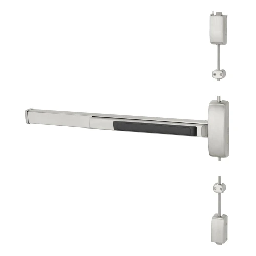 12-8773G-24V ETL LHR 32D Sargent Surface Vertical Rod Exit Device 12-8773G-24V ETL LHR 32D