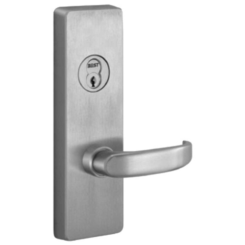 PHI V4908D 630 RHR Apex and Olympian Series Wide Stile Trim Key Controls Lever D Lever Design Right Hand Reverse Vandal Resistant Satin Stainless Steel V4908D 630 RHR