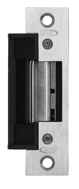 RCI 4114-01 32D Electric Strike 4-7/8 Faceplate For 3/4 Projection Latches 11-16 VAC Fail Secure Satin Stainless Steel 