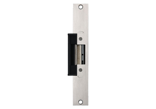 RCI 4119-08 32D Electric Strike 9 In Faceplate For 3/4 In Projection Latches 24 VAC/DC Fail Secure Satin Stainless Steel 