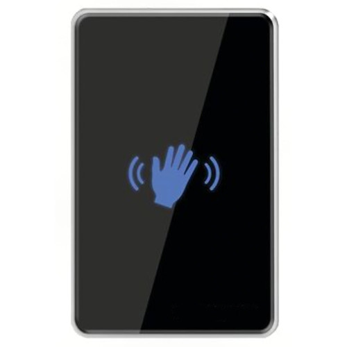 RCI 910TC 910TC Series 12/24 VDC Touchless Actuators Waving Hand Icon Black Finish 910TC