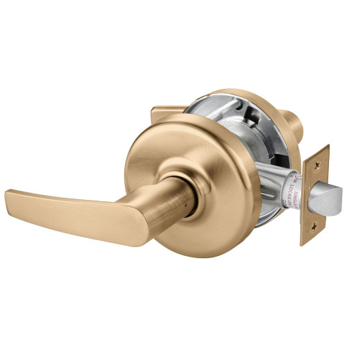 Corbin Russwin CL3810 AZD 612 Grade 2 Passage or Closet Cylindrical Lock Armstrong Lever Satin Bronze Clear Coated Finish Non-handed