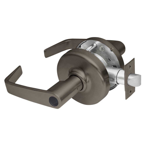 Corbin Russwin CL3851 NZD 613 LC Grade 2 Entrance or Office Cylindrical Lock Newport Lever Less Conventional Cylinder Oil Rubbed Bronze Finish Non-handed CL3851 NZD 613 LC