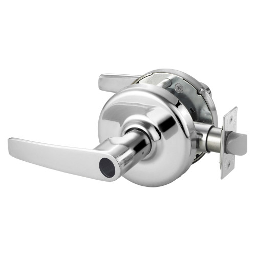 Corbin Russwin CL3851 AZD 625 LC Grade 2 Entrance or Office Cylindrical Lock Armstrong Lever Less Conventional Cylinder Bright Chrome Finish Non-handed