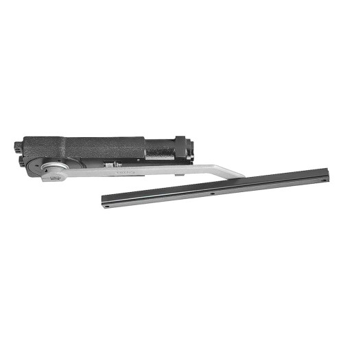 Rixson 060890N 689 Concealed Overhead Offset Hung Closer 90 Degree No Hold Open Offset Commodity Grade Aluminum Painted 060890N 689