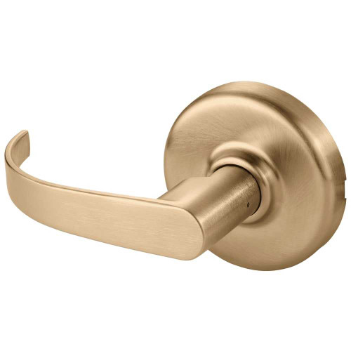 Corbin Russwin CL3850 PZD 612 Grade 2 Half Dummy Trim Cylindrical Lock Princeton Lever Satin Bronze Clear Coated Finish Non-handed CL3850 PZD 612