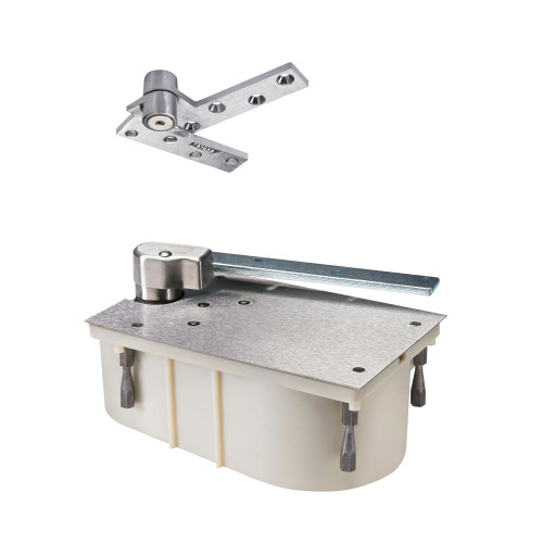 Rixson 2790S RH 626 Heavy Duty Offset Hung Concealed Floor Closer 90 Degree Selective Hold Open Right Hand Satin Chromium Plated