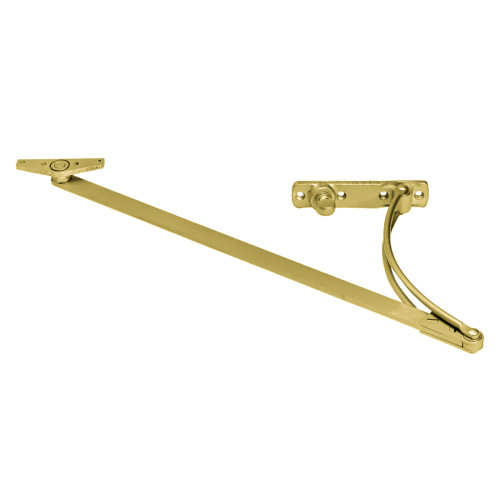 Rixson 7-326 696 Heavy Duty Surface Hold Open Satin Brass Painted