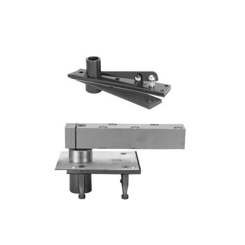 Rixson H117-3/4 626 Center Hung Pivot for 2 Doors or Greater Includes H340 Top Pivot Satin Chromium Plated H117-3/4 626