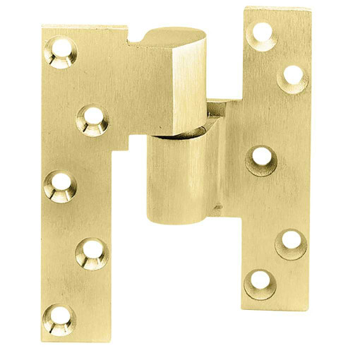 Rixson M19 LH 606 3/4 Offset Intermediate Pivot Satin Brass Finish Left-Handed M19 LH 606