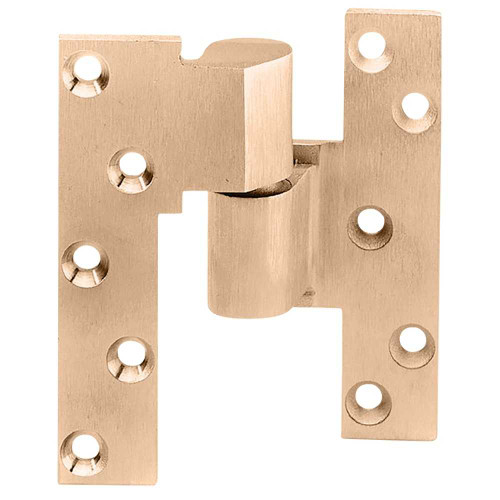 Rixson M19 LH 612 3/4 Offset Intermediate Pivot Left-Handed Satin Bronze Clear Coated M19 LH 612