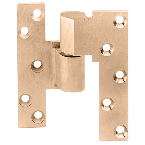 Rixson M19 RH 612 3/4 Offset Intermediate Pivot Right-Handed Satin Bronze Clear Coated M19 RH 612