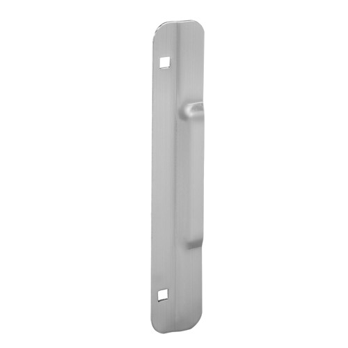 Rockwood 321 US32D Latch Protector 1-1/2 In by 10 In Mortise Lock Type Satin Stainless Steel 321 US32D