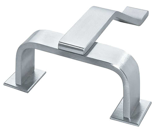 Rockwood R116EDPL US32D Exit Device Protector 3/8 by 1-1/2 Material Size 7-1/2 Center to Center 3-1/2 Projection Satin Stainless Steel Finish R116EDPL US32D