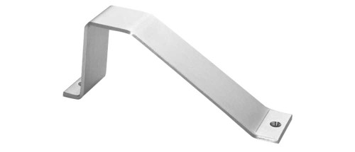 Rockwood SD1260 US32D Standard Duty Protector Bar 3/16 by 2 Material Size 8 Center to Center 3-1/4 Projection Satin Stainless Steel Finish SD1260 US32D