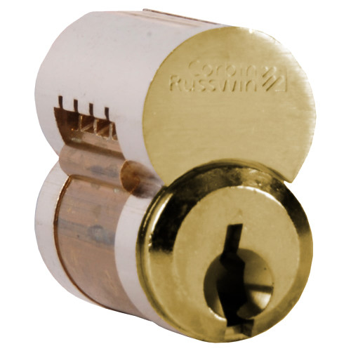 Corbin Russwin 8000-60 606 6-Pin Interchangeable Core 60 Keyway  Satin Brass