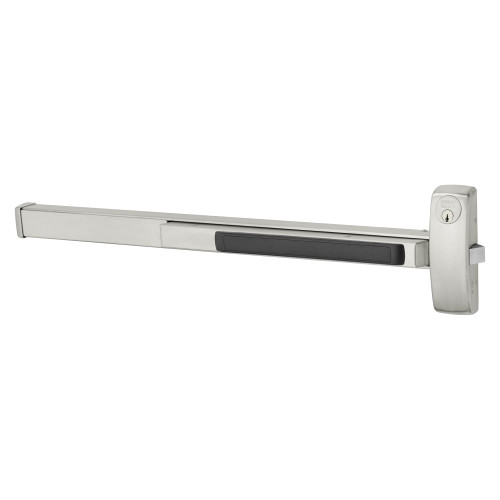 Sargent 12-8816F LHR 32D Grade 1 Rim Exit Bar Wide Stile Pushpad 36 Fire-Rated Device Classroom Security Function Less Dogging Satin Stainless Steel Finish Left Hand Reverse