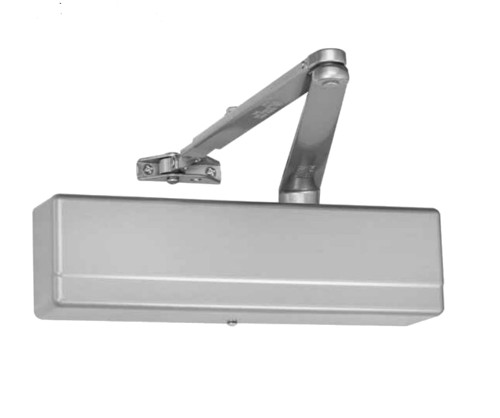 Sargent 1431-PH9 TB EN Surface Door Closer Parallel Friction Hold Open Arm Thru Bolts Sprayed Aluminum Enamel