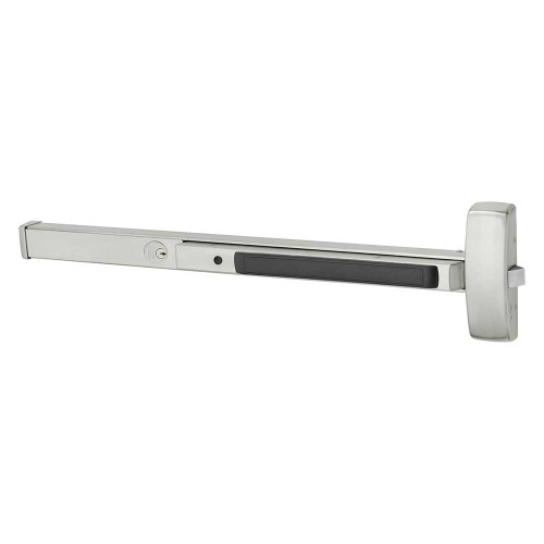 Sargent 1656-8804F RHR 32D Grade 1 Rim Exit Device Night Latch Less Trim 36 Cylinder Dogging Electric Latch Retraction Satin Stainless Steel Finish Right-Hand Reverse 1656-8804F RHR 32D