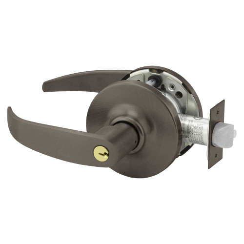 Sargent 28-10G05 GP 10B Grade 1 Entrance or Office Cylindrical Lock P Lever Conventional Cylinder Dark Oxidized Satin Bronze Oil Rubbed Finish Not Handed 28-10G05 GP 10B