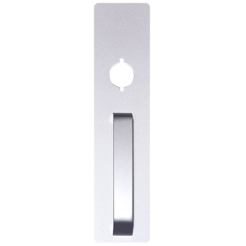 Von Duprin 230NL 689 Grade 1 Exit Trim for 22 Series Devices Night Latch Function Escutcheon Pull Aluminum Painted Finish Field Reversible
