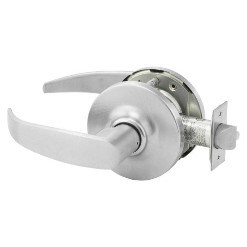 Sargent 28-10U15 GP 26D Grade 1 Passage Cylindrical Lock P Lever Non-Keyed Satin Chrome Finish Not Handed 28-10U15 GP 26D