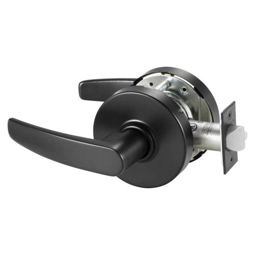 Sargent 28-10U15 LB BSP Grade 1 Passage Cylindrical Lock B Lever Non-Keyed Black Suede Powder Coat Finish Not Handed 28-10U15 LB BSP