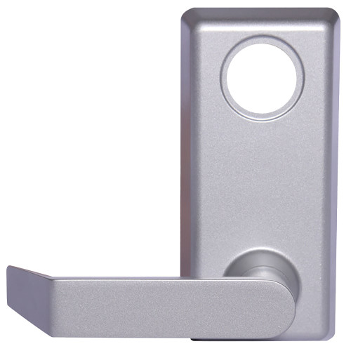 Von Duprin 230L-06 689 LHR Grade 1 Exit Trim for 22 Series Devices Classroom Function 06 Lever with Escutcheon Aluminum Painted Finish Left Hand Reverse