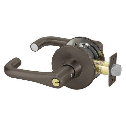 Sargent 28-11G05 LJ 10B Grade 1 Entrance/Office Cylindrical Lock J Lever L Rose Conventional Cylinder Oil-Rubbed Bronze Finish Non-handed