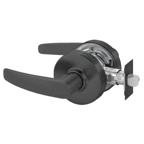 Sargent 28-7U15 LB BSP Grade 2 Passage Cylindrical Lock B Lever Non-Keyed Black Suede Finish Non-handed 28-7U15 LB BSP