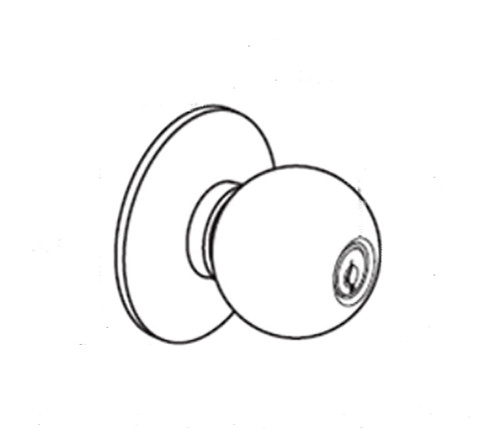 Sargent 28-8XG05 LB 32D Entry/Office Grade 1 Cylindrical Knob Lock LB Design 